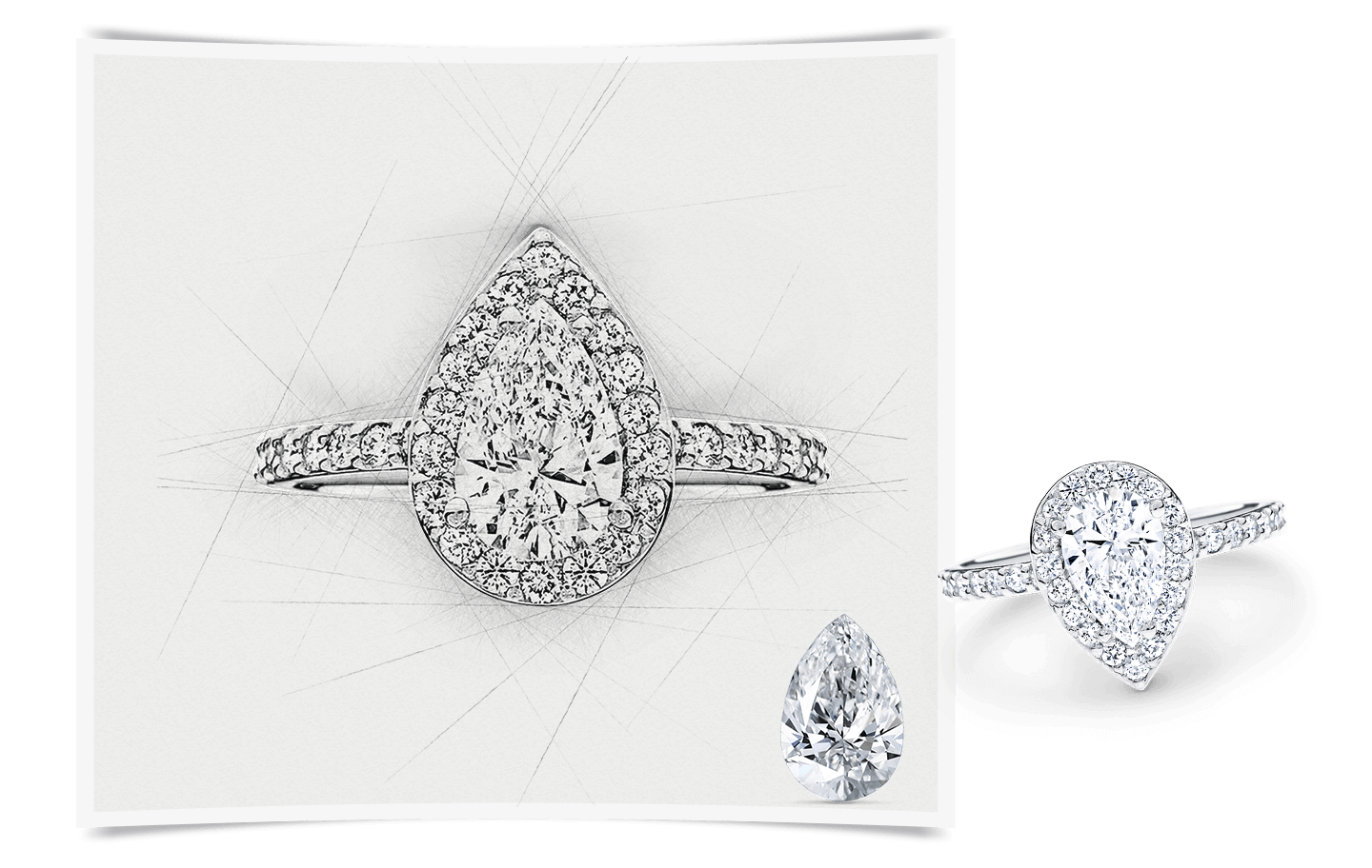 Pear Diamonds